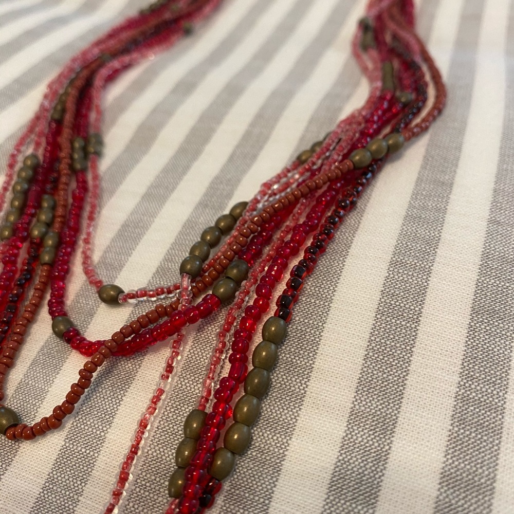 Beaded necklaces
